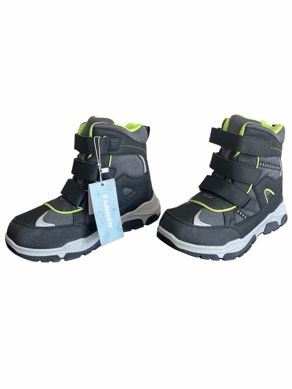 Ovekos Hiking Snow Waterproof Kids Size 3 Ankle Boots Winter Rain Anti Slip